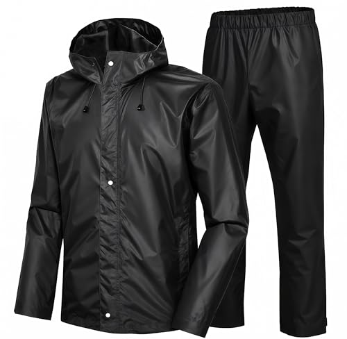 Image of Unisex Seravine Waterproof Reversible Raincoat