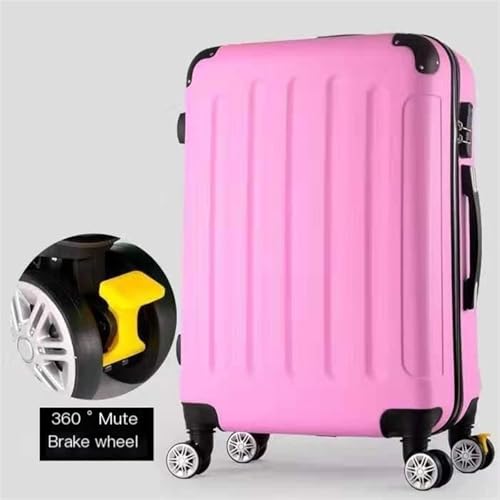 Suitcase 20 Inch Trolley Case with Large Capacity and Universal Wheels for Traveling and Reducing The Weight of The Suitcase(Pink)3