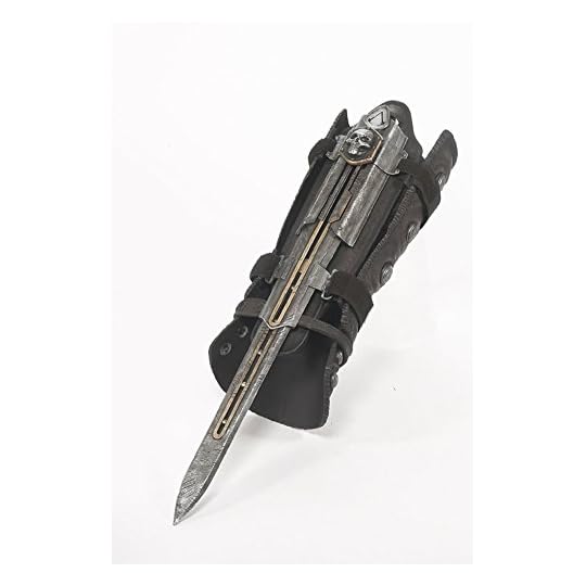 
                            Assassin's Creed: Black Flag 4 Edward Kenway Hidden Blade Cosplay Weapons Props 1:1 Sleeves Sword
                        
