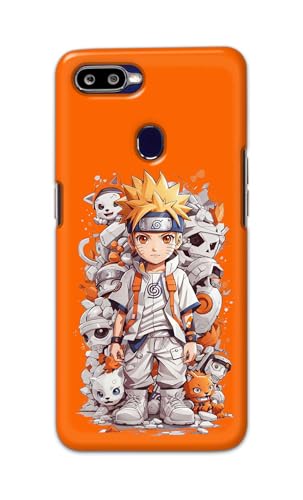 Image of PRINTFIDAA Printed Hard Back Cover Case for Oppo F9 | Oppo F9 Pro | Realme U1 | Realme 2 Pro Back Cover (Famous Anime Cartoon Character) -112