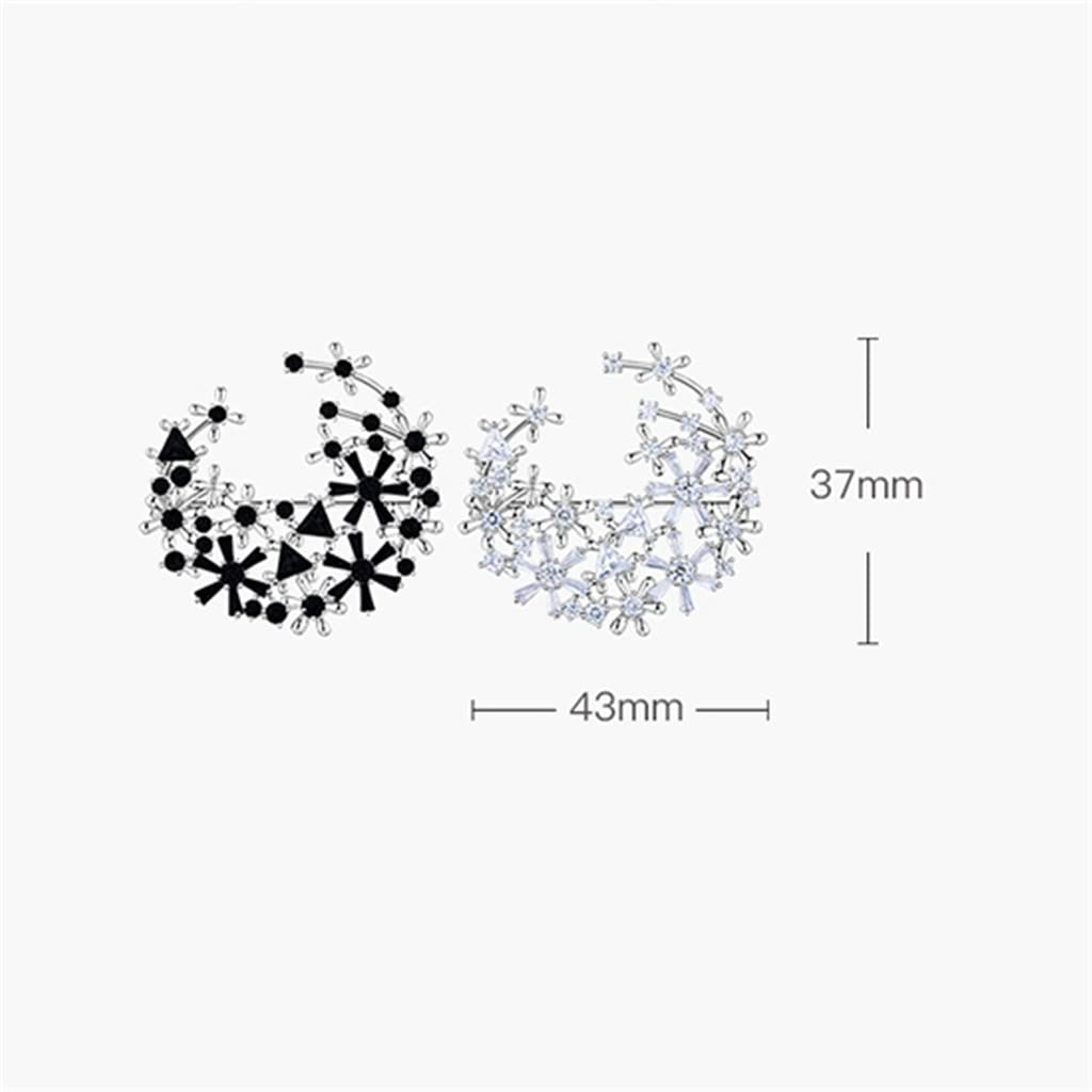 WXKAGF Brosche Brosche High-End-Damen exquisites Design und Temperament Brosche Pin Kleidung Zubehör