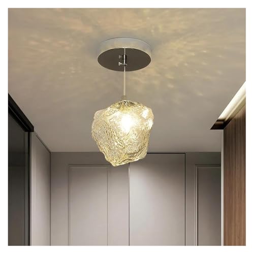 Lustre en cristal K9 pour chambre à coucher et couloir cosy