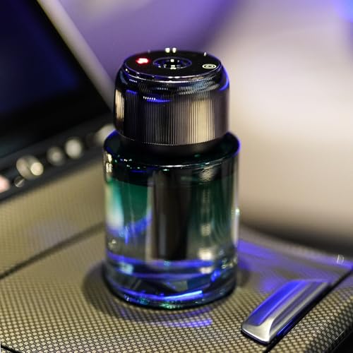 Smart Air Freshener, MyPerfume Car Diffuser – USB Aromatherapy Essential Oil Humidifier, Mini Portable Scent Diffuser for Car, Home & Office – MyCreed 160ml