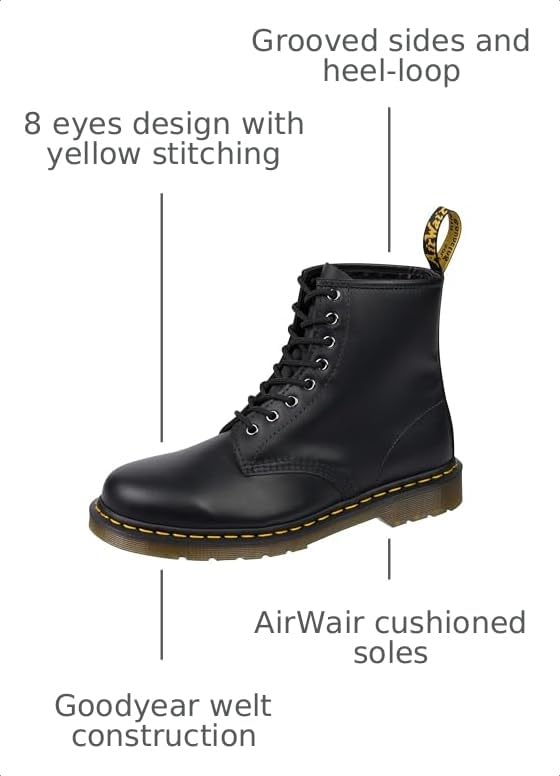 Image of Dr. Martens Women's 8 Eye BootCombat Boot