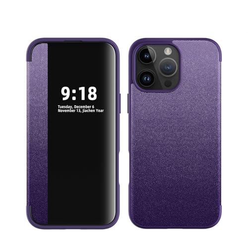 Lahdfkaj iPhone 16 Pro Max Klapphülle