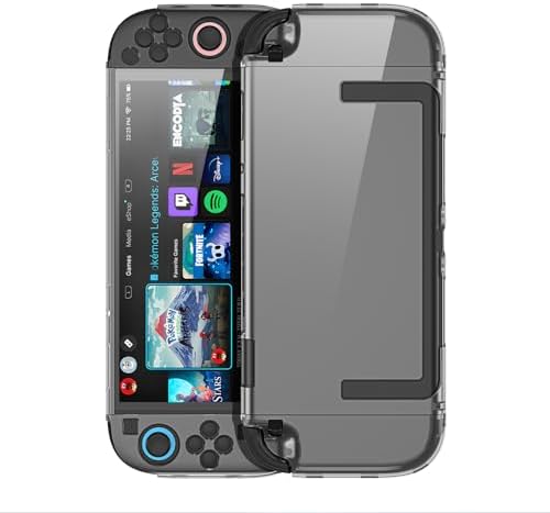 （06:30時点） Taosan Switch2対応カバー ジョイコン脱着可能 ドック対応 ケース 分体式設計 保護カバー PC素材 薄型 軽量 キックスタンド対応 スイッチ2用カバー クリア