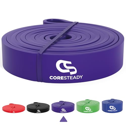 Coresteady Élastique Traction | Bande Élastique Traction Assistée | Bande de Traction pour Powerlifting, Yoga, Exercices de Mobilité et d'Étirement | pour Homme & Femme