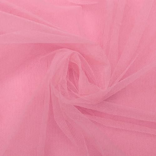Image of Special You Canopy Tent for Decoration, Canopy for Bedroom, Unstitiched Pink net Cloth for Decoration 5 mtr Long with Light, Aesthetic Room Decor, Backdrop for Decor