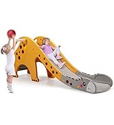 BABY JOY Kids Slide - Indoor Outdoor Toddler Play Slide For Ages 6 Months To 8 Years