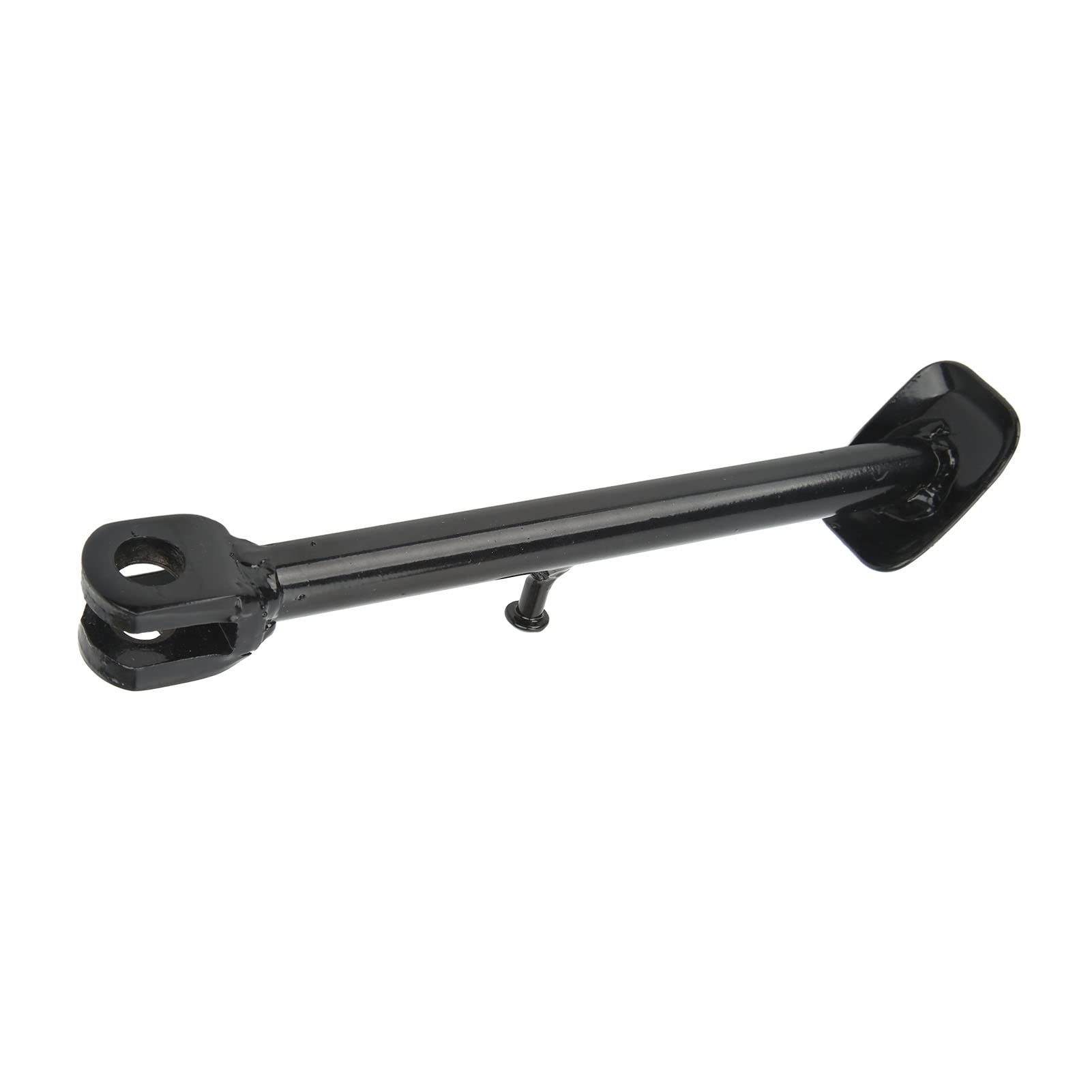 Keenso Béquille de Moto, Jambe de Béquille Latérale de Moto en Alliage Métallique 225 Mm de Long 38 X 52 Mm de Remplacement de Plaque pour Vélo Monkey Z50