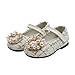 Kinderschuhe 20 Mädchen Prinzessin Schuhe Kinder Mary Jane Halbschuhe Tanzschuhe Hochzeit Geburtstag Halbschuhe Weichen Sohle Kinder Schuhe mit Perle Performance Party Schuhe Einzelne Schuhe