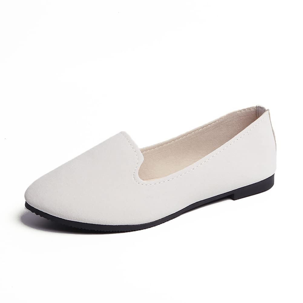 Ballerines Plates Femme Bout Carré – Élégantes Décontractées à Enfiler – Tendance Confort Quotidien