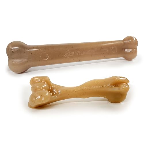 Image of Nylabone Strong Chew Gourmet Style Dog Chew Toys, Large, 2 Count