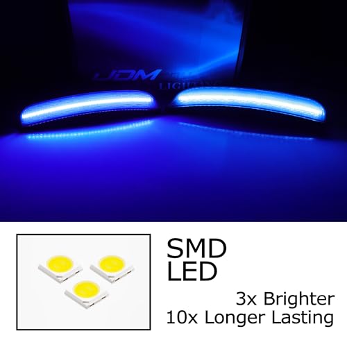 Set 4 luces LED laterales azules ahumadas para Chrysler 300 miniatura 3
