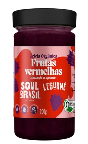 Geleia Org de Frutas Vermelhas Legurmê Zero 200g