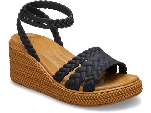 Image of Crocs Women's Brooklyn Ankle Strap Wedges