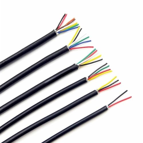 Cable de control de señal de cobre UL2464 de 26 AWG y extensión de 10 metros