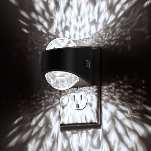 Image of Night Light, Night Lights Plug into Wall, Night Light for Bedroom, Dimmable Brightness, LED Dusk to Dawn Sensor Nightlight for Nursery, Bathroom, Home Decor, Gaming Room, Daylight White 5000k