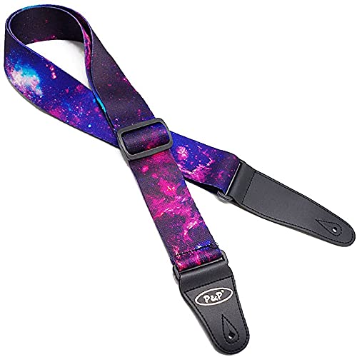 Messe Sangle de guitare vintage en polyester, sangle de guitare, sangle de guitare réglable en coton, extrémités en cuir… - Les Beatles, Paul McCartney, John Lennon, RIngo Starr, George Harrison Messe Sangle de guitare vintage en polyester, sangle de guitare, sangle de guitare réglable en coton, extrémités en cuir… – Image 3