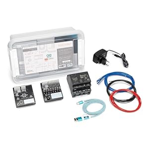 Arduino PLC Starter Kit [AKX00051] – Includes Arduino Opta for Industrial Automation, Wi-Fi, Bluetooth, I/O Modules & 20+ Hours of Online Learning Content | Cloud Integration for Smart Manufacturing