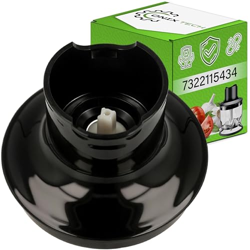 ONIX TECH Couvercle D'engrenage pour Mixeur avec Code Original 7322115434 pour Le Bol HC 350 ML pour Braun Multiquick - Garantie de 5 Ans