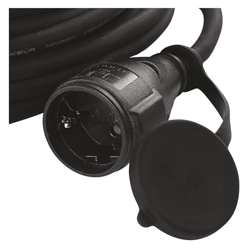 Miniatura 5 de Emos E - 008 P1820 - Cable Alargador Schuko, M, Cable De Goma Para Exteriores, Ip44, 1,5 Mm2, H07rn - F3g, 20 Metros