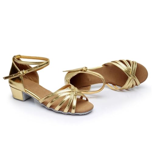 Mules à talons pour femmes en cuir or : design d'exception - 5