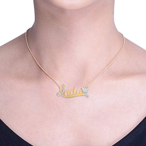 Buy Lovely Indu Name Pendant Online at 
