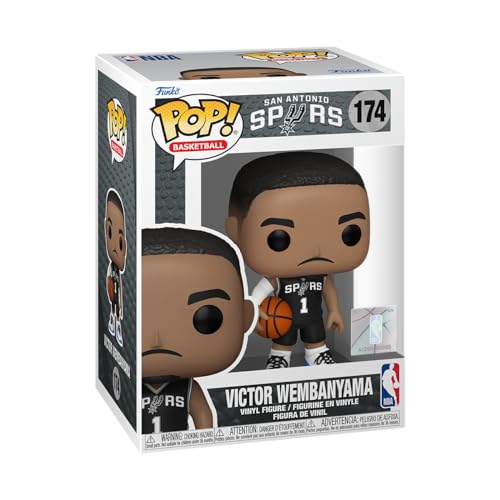Funko POP! NBA: Spurs - Victor Wembanyama - Collectable Vinyl Figure - Gift Idea - Official Merchandise - for Kids & Adults - Sports Fans - Model Figure for Collectors and Display