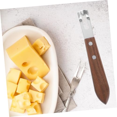 Juego de 2 ralladores planos para queso con mango miniatura 7