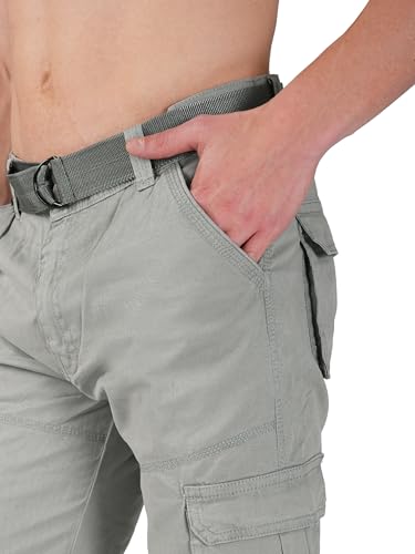 Image of Urban Legends Cargos for Men || Men's Cotton Regular Fit Cargo Joggers with 6 Pockets || Casual Pants || (UL-1R6)