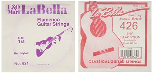 Labella L426 Elite Série Pack de 12 Cordes pour Guitare Classique Medium - Les Beatles, Paul McCartney, John Lennon, RIngo Starr, George Harrison Labella L426 Elite Série Pack de 12 Cordes pour Guitare Classique Medium