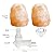 pursalt 2 Pack Himalayan Natural Salt Lamp Night Light Plug in, Certificated 360 Degree Rotatable Wall Plug with Extra 4 Replacement Bulbs for Bathroom Bedroom, Pink Crystal Rock Salt Hand Crafted
