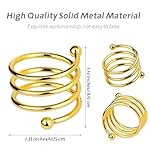 MCEAST Satin Cloth Napkins and Napkin Rings Set of 8, Smooth Fabric Table Napkins and Napkin Holder for Wedding, Birthday Dinner Party, Family Gatherings, Table Decor (Ivory, 17 x 17 Inches) - Image 3