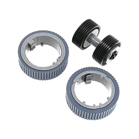 S-Union Replacement Scanner Brake and Pick Roller Set Compatible with Fujitsu Fi-7160 Fi-7180 Fi-7260 Fi-7280 Part NO: PA03670-0001 PA03670-0002 Model: FI-C728PR FI-C728BR Cover