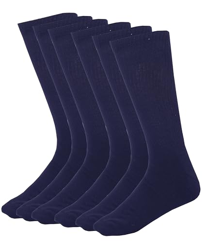 Image of Women Cotton Crew Socks Soft Comfortable Thin And Breathable on Top Durable Double Layer Cushioned Reinforced Sole.