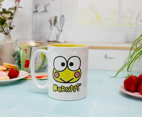 Taza de cerámica Sanrio Keroppi 17 onzas miniatura 4