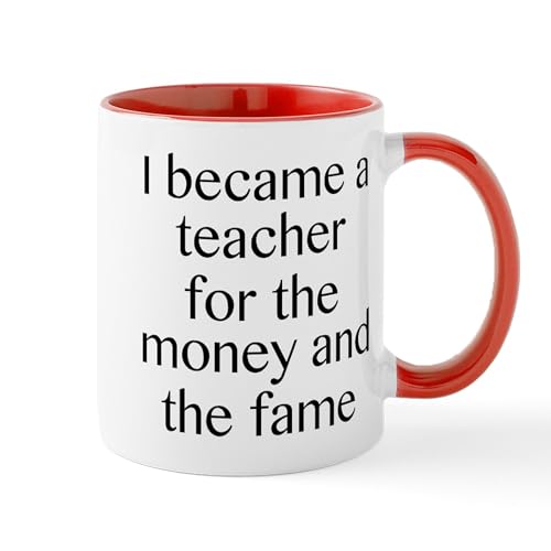 Taza de cerámica 11 oz CafePress para profesores miniatura 1
