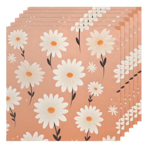 Servilletas de Tela 6 Unidades 50.5 x 50.5 cm Multicolor miniatura 1