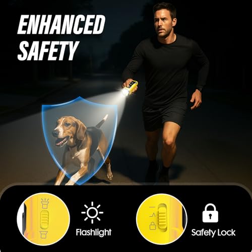 Image of YUYQA Dog Bark Deterrent Device, 3X Ultrasonic Anti Barking, 6 Training Modes 23 FT Range Barks No More Indoors Outdoors Behavior Correct Safe & Humane Rechargeable Compact Bark Control for Dogs