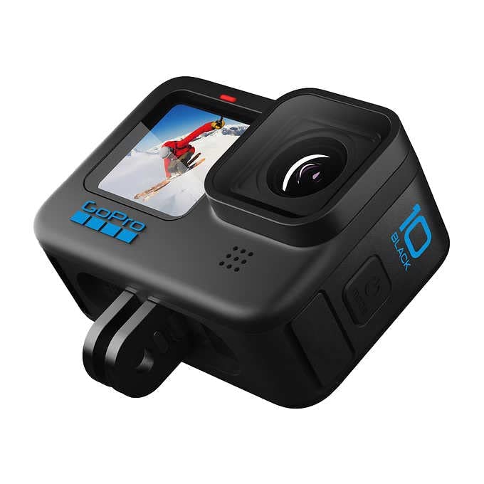 GoPro HERO10 Holiday Bundle - Waterproof Action Camera with Dual