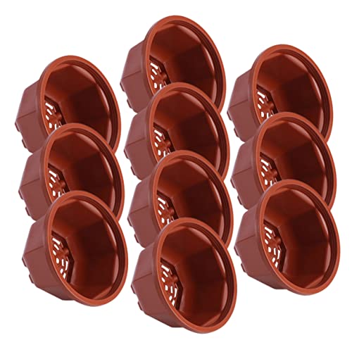 Hemobllo 10piezas Plantas De Clorofito Maceta Macetas De Interior Octogonales para Balcón Jardín y Alféizar De Ventana