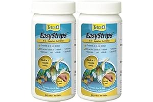 EasyStrips 6-in-1 Aquarium Water Test Strips - Reliable Water Quality Monitoring for Your Aquatic Pets