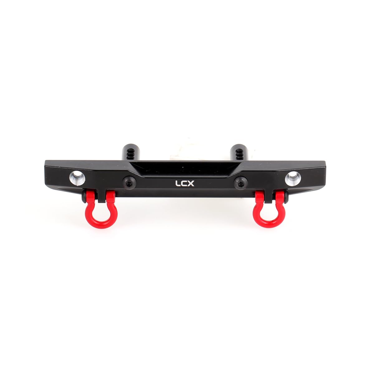 LCX Racing 1/10th RC Crawler Car Aluminum Rear Bumper for Axial SCX10 PRO, Upgrades Parts Accessories (Rear)