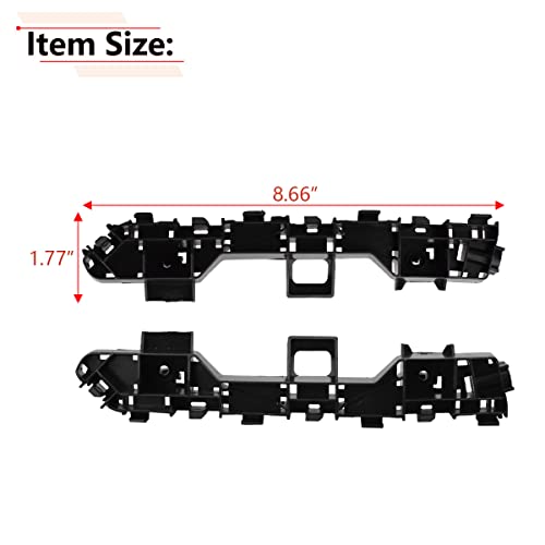 RLB-HILON Honda Accord Sedan Front Bumper Bracket 2013-2017, Fits 71198T2AA01 71193T2AA01 HO1042115 HO1043115