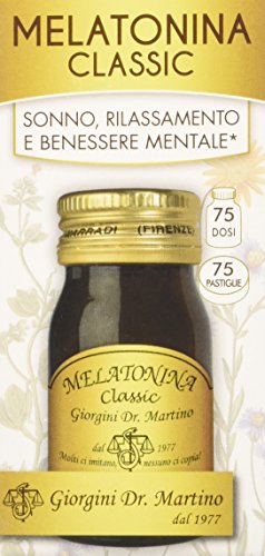 Dr. Giorgini Integratore Alimentare, Melatonina Classic Pastiglie - 30 g