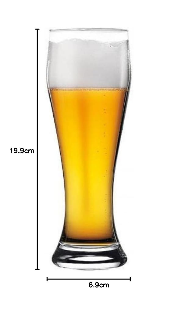 Pasabahce 42116 415 ML-Verre à bière-Lot de 6