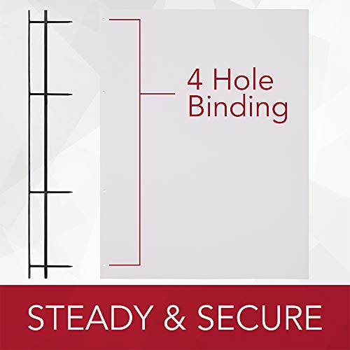 Gbc Binding Spines, Reclosable, 2" Depth, 4 Pin Spines, 200 Sheet Capacity, Velobind, Black, 25 Pack (9741630) #TOP3