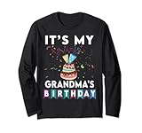 Photo Gallery torta di coriandoli coordinata con scritta "it s my grandma s maglia a manica Photo Gallery torta di coriandoli coordinata con scritta "it s my grandma s maglia a manica