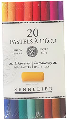 Sennelier Soft Pastel Cardboard Box Set - 20 Half